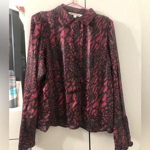 Walter baker women’s blouse size large. Worn once in perfect condition.